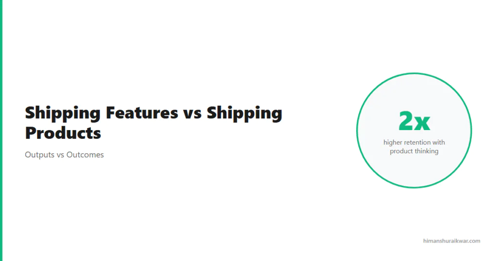 The Difference Between Shipping Features and Shipping Products
